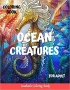 Ocean Creatures Coloring Book for A...